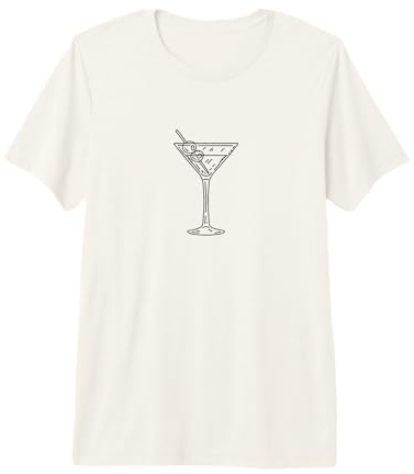 Martini Glass Premium T-Shirt