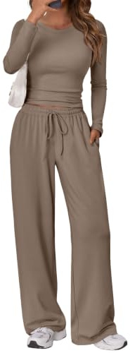 LILLUSORY Lounge Wear Sets for Women UK Tracksuit Airport Fall Gym Outfits 2026