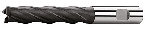 HSS-Co PM PROFI Schaftfräser DIN 844, Typ N, AlTin-beschichtet, Lang(6,0 mm)
