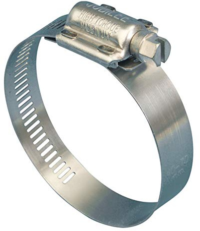 Jubilee Genuine Clips Stainless Steel High Torque Hose Clamp Marine Grade Diameter from 230mm to 260mm