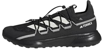 adidas Terrex Voyager 21 Travel Shoes, Zapatos de Senderismo Hombre, Core Black/Chalk White/Grey Two, 42 2/3 EU
