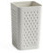 TATAY Toothbrush and Toothpaste Cup Bohol, Polypropylene, BPA Free, 100% Recycled Plastic, White, Measures 6.5 x 6.5 x 11 cm
