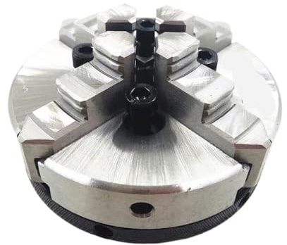 LUJIAYA Mandril de Torno de 100mm y 4 , Mini K02-100B autocentrante de Cuatro mandíbulas for Torno de Madera, Cuentas de Buda