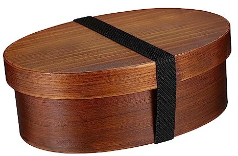 CIYODO Pranzo Bento in Giapponese 501-800 Ml Contenitore Per Alimenti Retrò Impilabile Sushi e Picnic