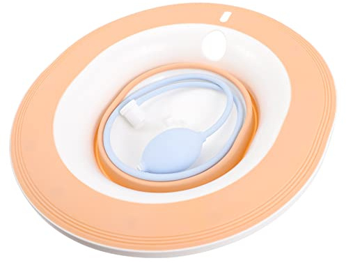 TOVINANNA Convenient Sitzbad Basin Für Toiletten Ergonomisches Design Rutschfest Und Für Schwangere Geburt Mit Schlauch