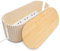 Kabelbox, Kabel Organizer Box mit Holzdeckel, Staubdicht Kabelmanagementbox Kabel Verstecken Box Aufbewahrungsbox für Steckdosenleiste (34.5×14.5×12.5cm)