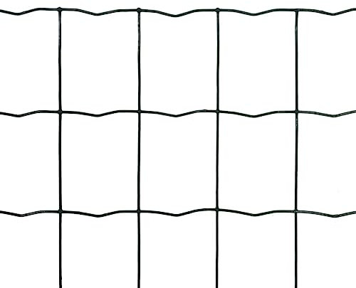 Garten Zaun Hundezaun Zaun für Hunde Hundezaun Camping - Gartenzaun Maschendraht gitter 25x1,0m Gitterzaun für Balkon Garten Terasse Campingplatz