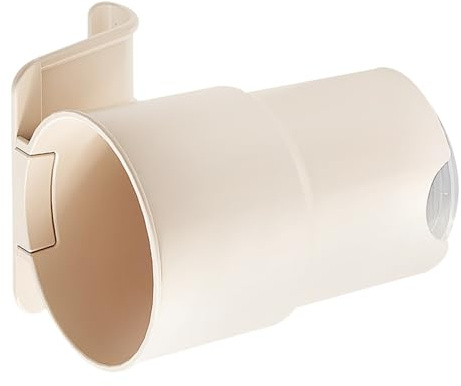 POPETPOP Support à Ventouse Multifonctionnel en Plastique Blanc Laitier – Porte-Gobelet Antidéversement avec Support Téléphone Intégré – pour Bureau Voiture et Maison – Résistant à la
