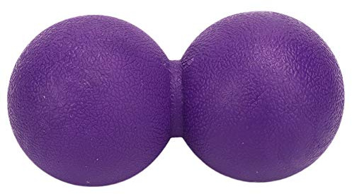 Doppelter Massageball zur Muskelentspannung, Erdnuss-Tiefengewebe-Massageball (Lila)