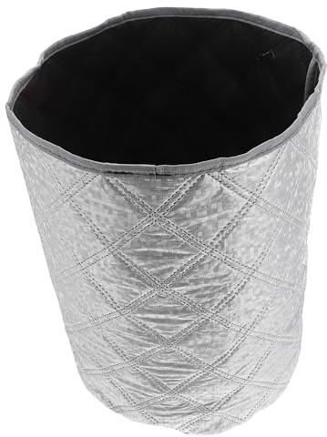 WESIEVYA Funda para Dispensador de Agua de 5 Galones Bolsa Térmica de 18,9 L, Protección contra Polvo y Luz, Material de Aluminio Plateado y Algodón, Apta para Uso en Color Aleatorio