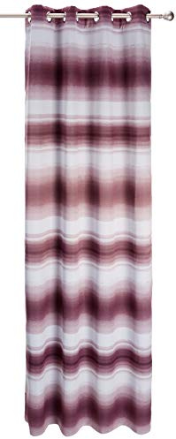 Albani Marsala Écharpe avec 8 œillets Motif Floral 245 x 135 cm