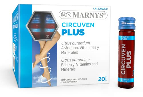MARNYS CIRCUVEN PLUS (arand.+vit.+min.) 20amp. – convient à ceux qui recherchent un produit fiable au quotidien, produit spécialisé pour un usage quotidien, boîte de 20 ampoules et associe fonctionnal
