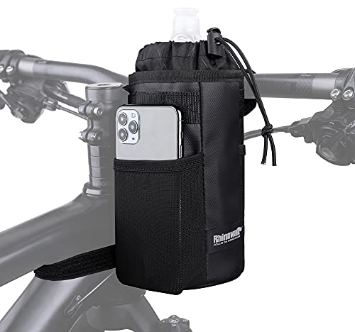 Rhinowalk Fahrrad Flaschentasche Flaschenhalter Lenkertasche Trinkflasche Trinkflaschenhalter Wasserflaschenhalter Fahrradlenker Getränkehalter Isolierte Fahrradtasche für Wasserflasche