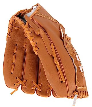 Yardwe Baseballhandschuhe Batting Handschuhe Baseball-handschuh Für Die Linke Hand Softballhandschuh Für Mädchen Gelbe Handschuhe Auto-fußpumpe Softball-Handschuhe Sportball Haupt