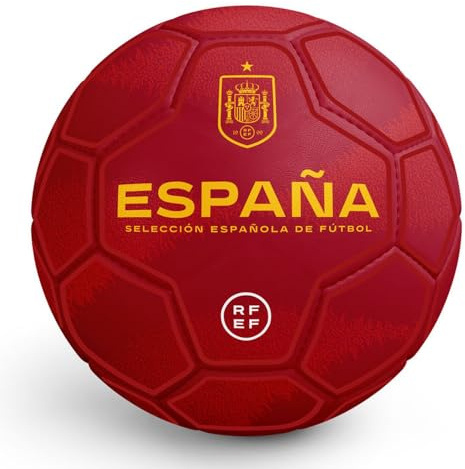 Superlicencias Balón Grande España | Balón de Reglamento Selección Española | RFEF Eurocopa | Regalo Original para Aficionados del Futbol | Cosas de fútbol para Niños | Producto Oficial