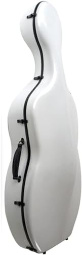 4/4 Geigenkoffer Kohlefaser Geige Koffer Geigenkasten Mit Rädern Voller Größe Hartschalenkoffer Baumwollfutter Stabil Und Leicht Geige Box Geigenzubehör (Color : Style 2)
