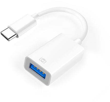 AXFEE Adaptador USB C a USB 3.0, Adaptador Tipo C Macho a USB A Hembra | Cable OTG Convertidor USB-C,Compatible con Teléfono Serie 15/16/17/MacBook/i-Pad Air Pro/Samsung Galaxy/Portátiles/Tabletas