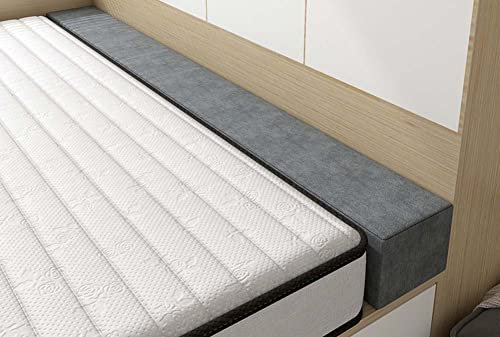 Connettore a ponte in memory foam per letti king size, matrimoniali, singoli, testiera morbida, riempitivo per materassi con paracolpi di sicurezza lavabile
