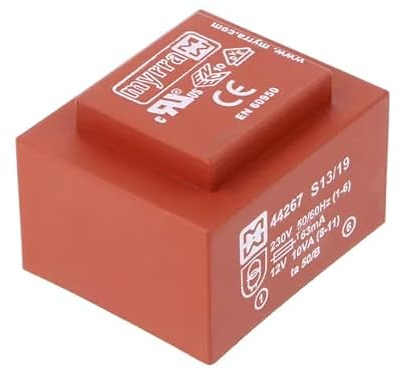 Transformador PCB 12V 10VA 833mA 50,5×42,5×34,75mm Ta50B – MYRRA 44267 (1)