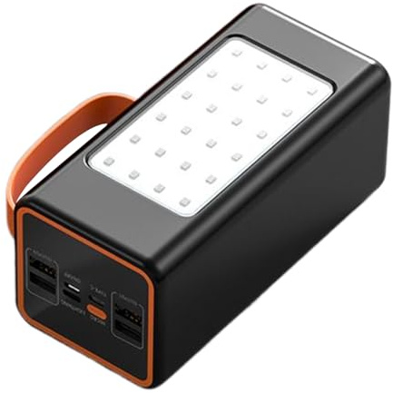 Power Bank - Portable Battery Fast Charging | Compatible External Battery | Solar Portil Power Bank | External Battery Resistant to Phone and Electronic, Compact Battery for Camps