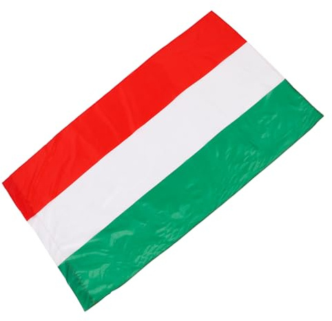 TOYANDONA Bandera De Hungría Bandera De Poliéster Para Exteriores Decoración De Jardín