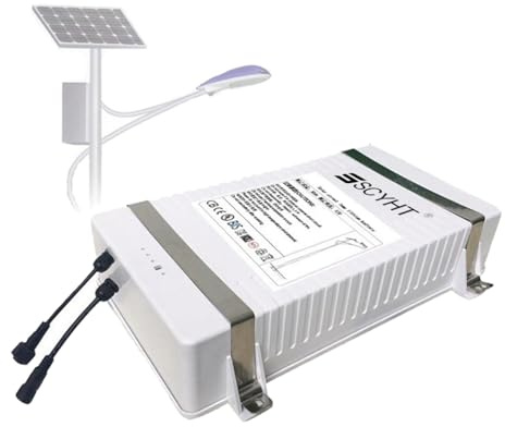 SSCYHT LiFePO4-Batterie 12 V 18 Ah 36 Ah Lithiumbatterie 12 V Solarbatterien 30 Ah Wiederaufladbare Batterien für Notlicht für 200 W – 550 W Motor mit 2-adrigem Anschluss,12v42ah 372mm