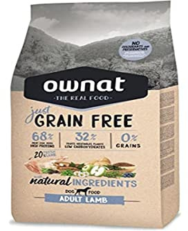 Ownat Just Grain Free Chien Adulte Agneau 14kg