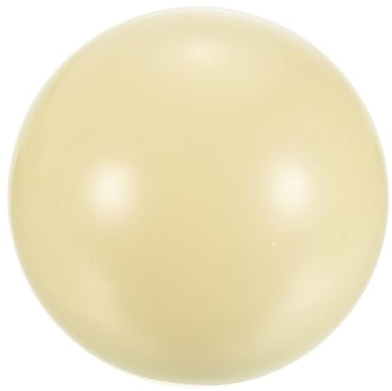 PATIKIL 2-1/16 tum snooker köboll, biljardboll biljardbord pool köboll övningsboll för biljardrum spelrum, vit