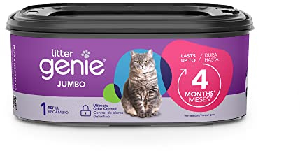 Litter Genie Jumbo påfyllningspåsar, 1-pack, 8,5 m kontinuerlig film