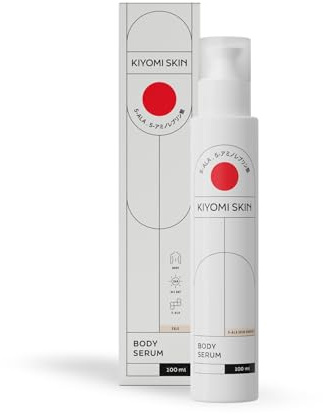 KIYOMI SKIN 5-ALA Körperpflege Gel - 100 ml, Körperpflege Serum Feuchtigkeitsgel für den Körper bei trockener Haut, dermatest sehr gut, vegan Bodyserum Bodylotion gegen Juckreiz mit Vitamin E