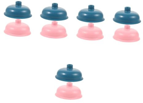 Ciieeo 10pcs Powerful Toilet Plunger Rubber Plunger Parts Replacement Suction Cup for Home Use