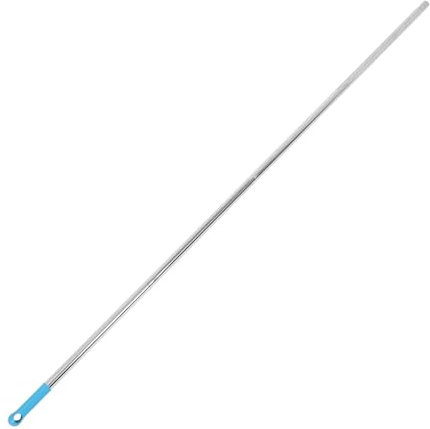 minkissy Broom Stick Replacement Grip Handle 137cm Long Metal Connecting Rod Sweeper Pole Replacement Grip for Floor Cleaning for Household Cleaning Random Color