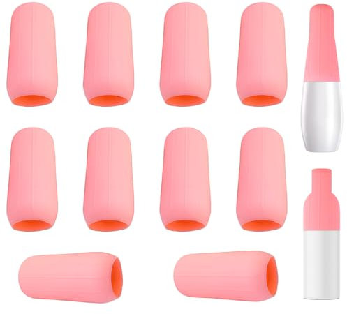 10 Pezzi Manicotti per Bottiglie in Silicone da Viaggio, Manicotti elastici in silicone riutilizzabili, Manicotti per Bottiglie in Silicone, Cappucci per bottiglie da viaggio, Accessori per Viaggio
