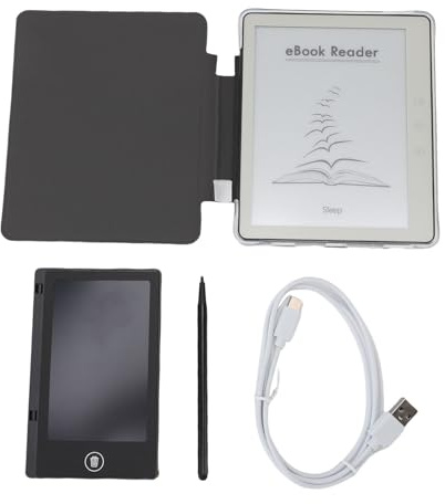 Elprico E -Book -Leser, 5.76in HD -Ink -Bildschirm mit Android 8.1 Support und 32 GB Speicher für Digitale Lesehörszubehör