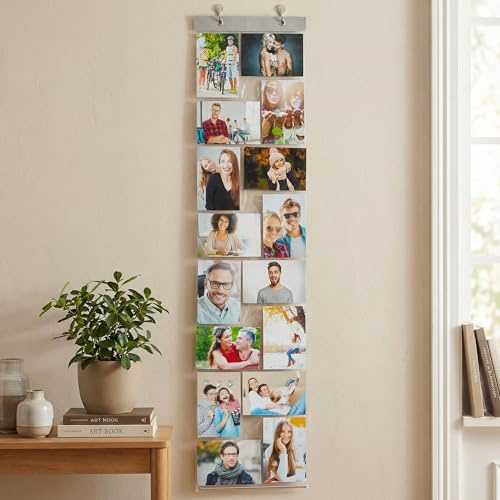 MIJOMA Fotovorhang mit Taschen für 16 Fotos 10x15 cm