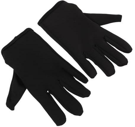 HAMPPLIES Reusable Heat Resistant Gloves for Flat Iron Styling Protective Mittens for Home Salon Hair Styling Hand Protection for Curling Wand