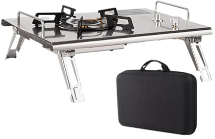 Fornello Portatile,Fornello Esterno Pieghevole Attrezzatura Da Campeggio | Cucina Escursionismo Attrezzatura Outdoor Picnic Sosta Campeggio Viaggio Grigliata Trekking