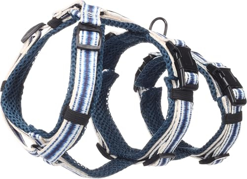 Flamingo Hund Sicherheitsgeschirr Gili Island Blau XS 28-52cm 32-50cm 28-46cm 15mm