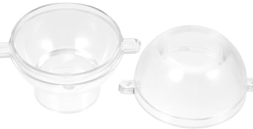 DECHOUS Stampo per Candele 3D a Forma di Sfera in PC Leggero 5 CM, per Candele Profumate e Hobby Manuali, Adatto a Ragazzi e Ragazze Creativi