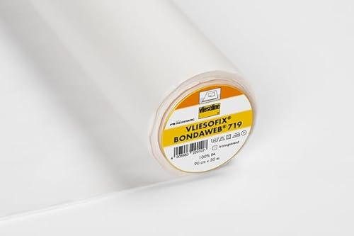 1 meter – fiberduk Bondaweb Iron On Fusible gränssnitt webb självhäftande pappersapplikationer konst hantverk lappverk bredd 45 cm
