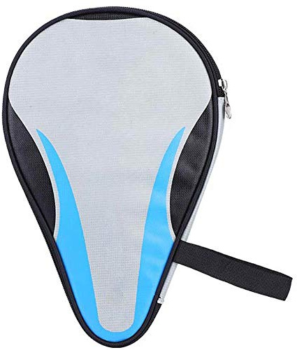 Tbest Tischtennisschläger Tasche, hochfeste Ox-Tischtennis-Kasten-Schläger-Hülsen-Paddel-Schläger-Tasche wasserdichter staubdichter voller Schutz