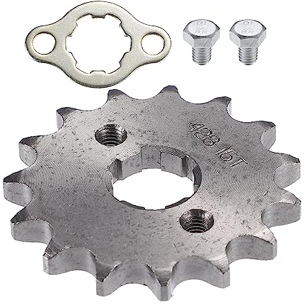 QUARKZMAN 428 Stile 15T Denti 20mm ID Motore Anteriore Pignone Set per Moto