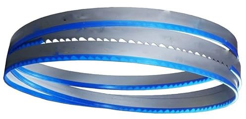 BomDog Bandsaw Blades,Bandsaw Blade for Cutting Metal Band Saw Blad 2908-3810Mmx 27Mm X 0.9Mm Bi-Metal Bandsaw Blade/6 and 10 Tpi/6100Mm