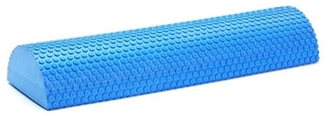 Medio Rodillo de Espuma para Yoga, Pilates y Fitness, Cilindro Medio de Foam para Pantorrillas, Ejercicio de Pie y Cuello, Liberación Profunda de Tejido Miofascial y de Dolores