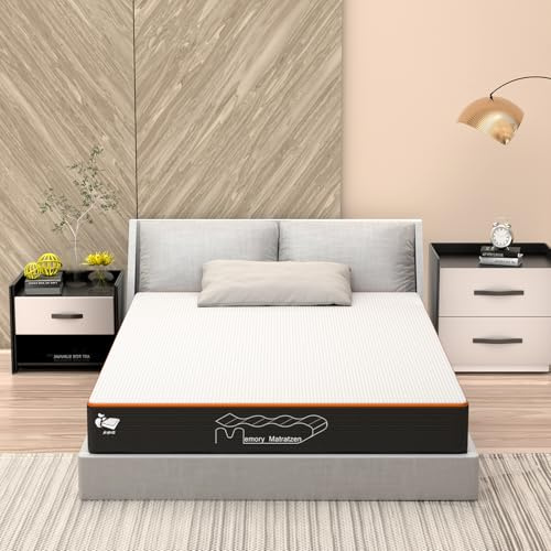 Matratze 140x200cm 20cm Höhe, Öko-Tex Zertifiziert, Ergonomische 7-Zonen Kaltschaummatratze, Härtegrad H2/H3, Premium Memory Foam Matratzen, Rückenentlastende, Mattress mit Abnehmbarer Stoffbezug