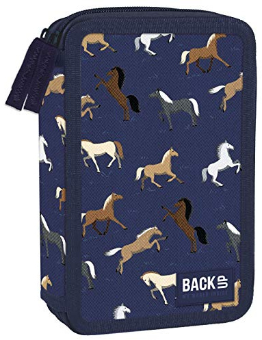 SfG-Shop Pferde Federmappe Federtasche gefüllt Pony Federmäppchen