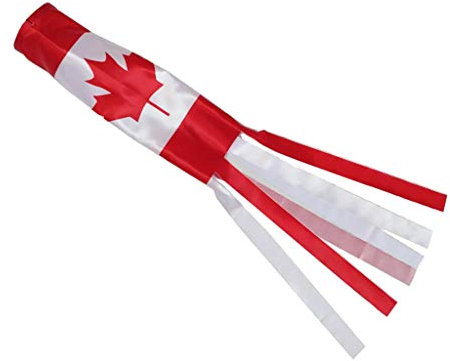 F Fityle Windsack Wetterfahne Windturbine, 140 cm Kanada