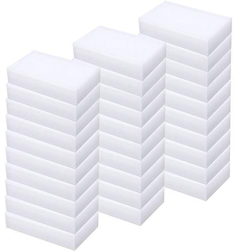 Accessotech Magic Cleaning Sponge Melamine Foam Eraser Stain Dirt Remover Pad Kitchen Block (30)