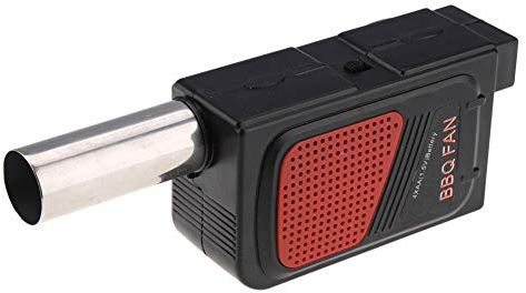 KSTE Ventilatore Barbecue Elettrico, BBQ Air Blower, Ventilatore Elettrico Portatile for Barbecue, Aeratore for Camino, Strumento for Cucinare Barbecue for Barbecue for Campeggio all'aperto for Picnic