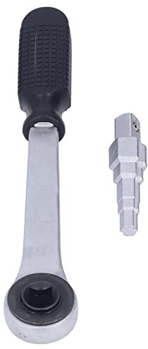 Llave ajustable, llave inglesa, llave de trinquete de acero al carbono llave de carraca llave de trinquete de llaves de trinquete estable, para la mayoría de los puertos